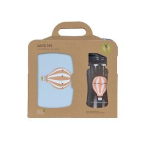 Lassig Σετ Φαγητοδοχείο/Παγούρι - Tiny Drivers Ballon