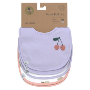 Alternative view of Lässig Σαλιάρες Σετ 5 τμχ-Happy Fruits Cherry 6m+