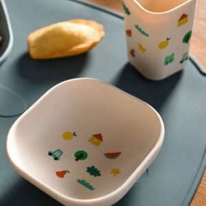 Alternative view of The Cotton Cloud Σετ Φαγητού Σιλικόνης-Tiny Bits Wasabi