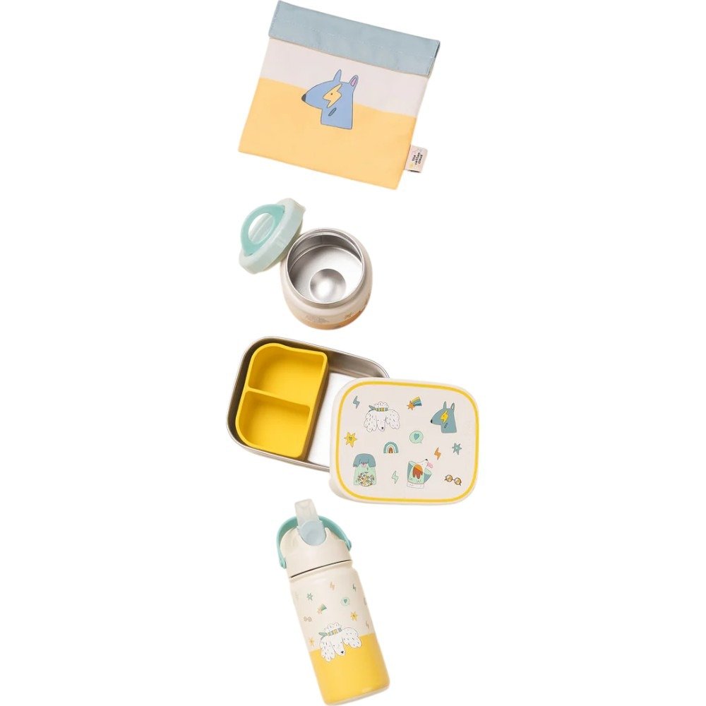 The Cotton Cloud Ανοξείδωτο Φαγητοδοχείο-Funky Dogs - Image 4