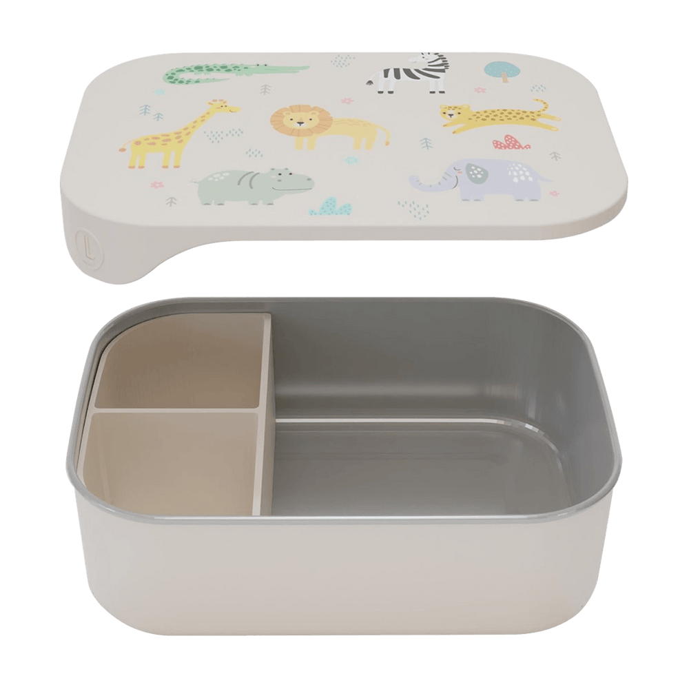 Little Lund Φαγητοδοχείο Σιλικόνης-Safari - Image 2