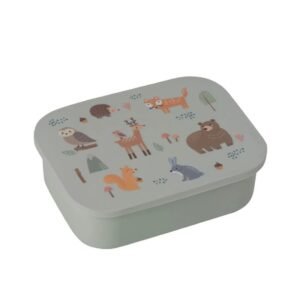 Little Lund Φαγητοδοχείο Σιλικόνης - Woodland