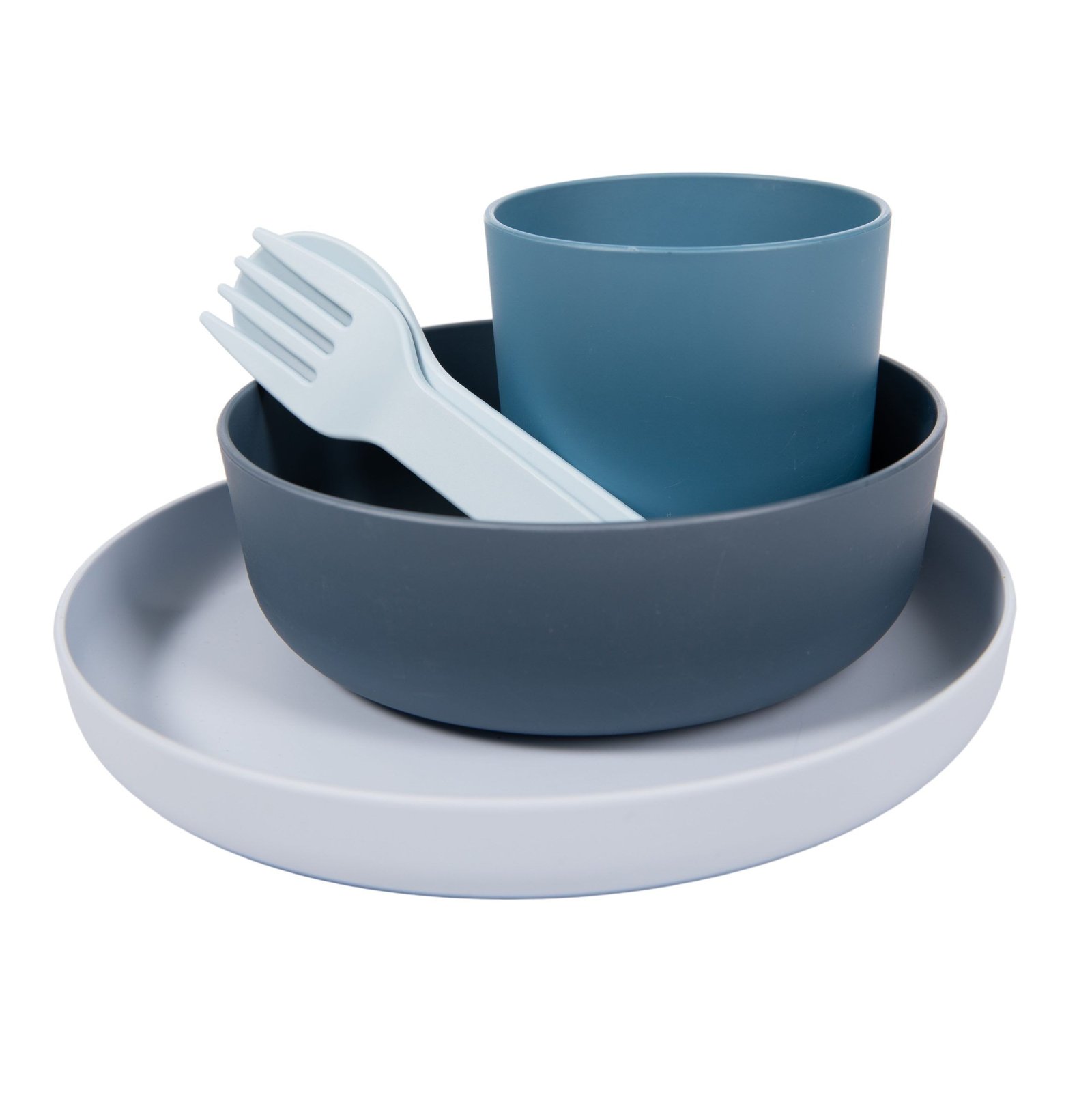 Bo Jungle Σετ Φαγητού 5τμχ-Μπλε