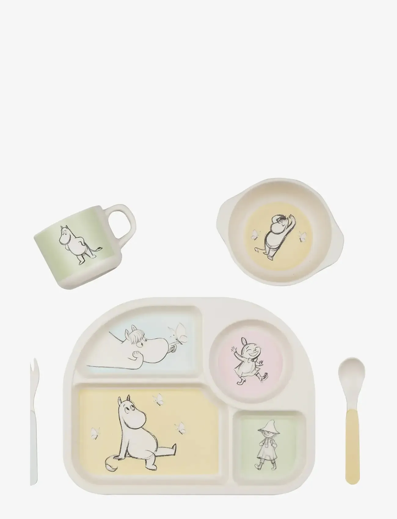 Moomin Σετ Φαγητού 5 τεμαχίων