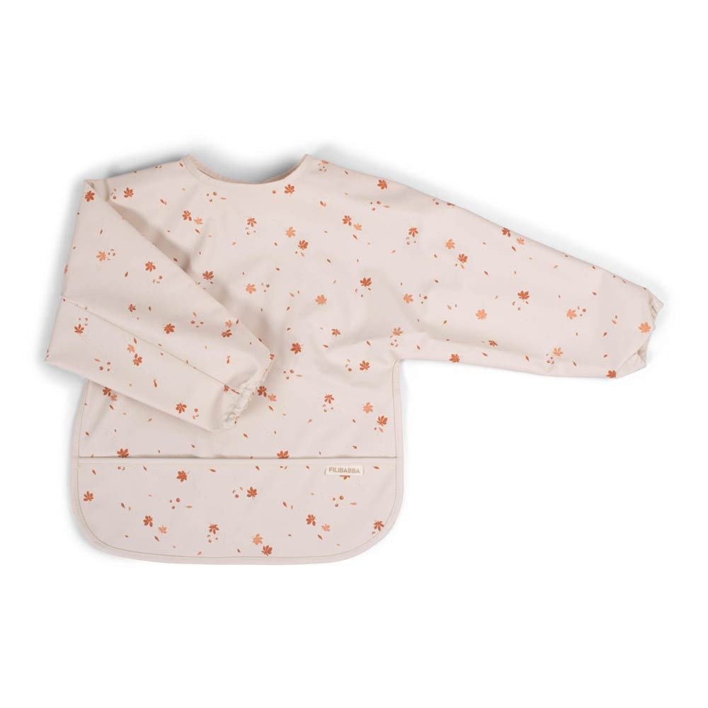 Filibabba Μακρυμάνικη Σαλιάρα με Μανίκια-Chestnuts 6m+