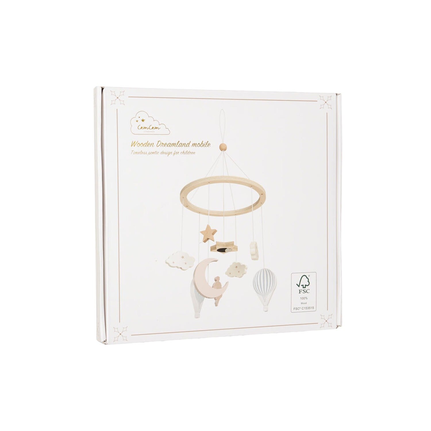 Cam Cam Ξύλινο Κρεμαστό Mobile Dreamland - Image 3