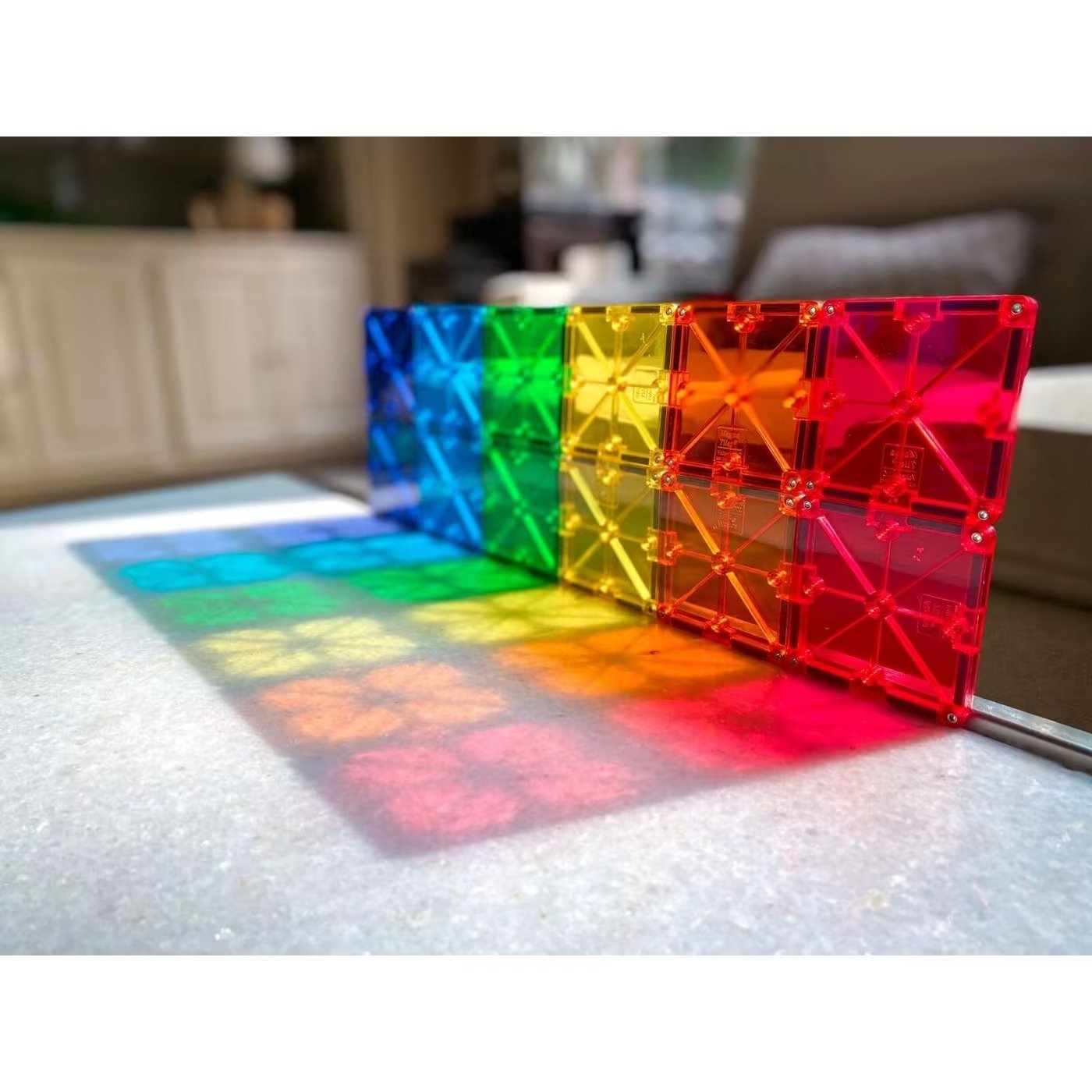 Magna-Tiles Clear Colors 32pcs 3+ - Image 4