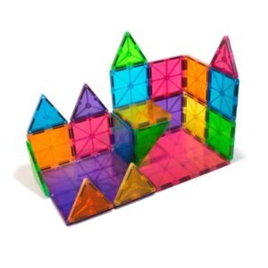Alternative view of Magna-Tiles Clear Colors 32pcs 3+