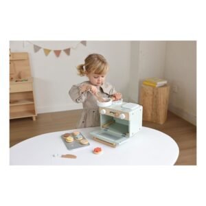 Alternative view of Tooky Toy Ξύλινος Μίνι Φούρνος 3+