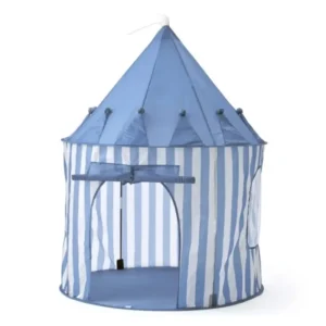 Kids Concept Παιδική Σκηνή Παιχνιδιού "Κάστρο" Μπλε Ριγέ