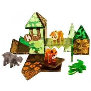 Alternative view of Magna-Tiles Μαγνητικό Παιχνίδι 25pcs - Jungle 3+