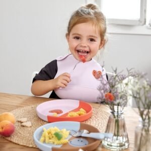 Alternative view of Lassig Σαλιάρα Σιλικόνης-Happy Rascals Heart 6m+