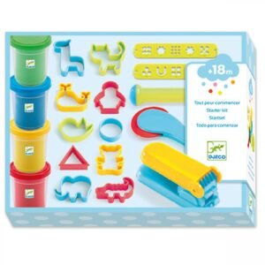 Djeco Σετ Πλαστοζυμαράκια με 15 Εργαλεία & 4 Χρώματα 18m+