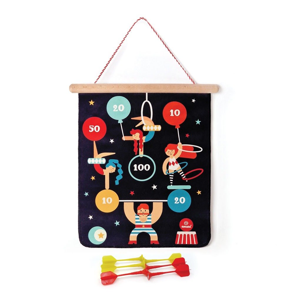 Svoora Μαγνητικός Στόχος Διπλής Όψης-Τσίρκο 4+