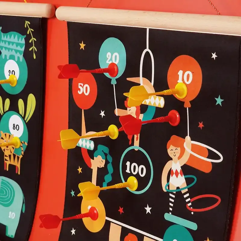 Svoora Μαγνητικός Στόχος Διπλής Όψης-Τσίρκο 4+ - Image 2