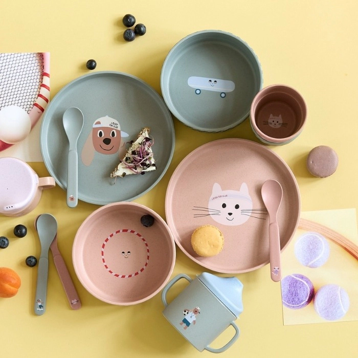 Lässig Παιδικό Μπολ Φαγητού 350ml - Tiny Team Cat - Image 4