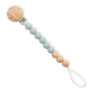 Alternative view of Saro Κλιπ Πιπίλας Σιλικόνης Woody Λαδί 0+M