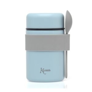 Kiokids Βρεφικό Θερμός Φαγητού με Κουταλάκι Σιέλ 500ml