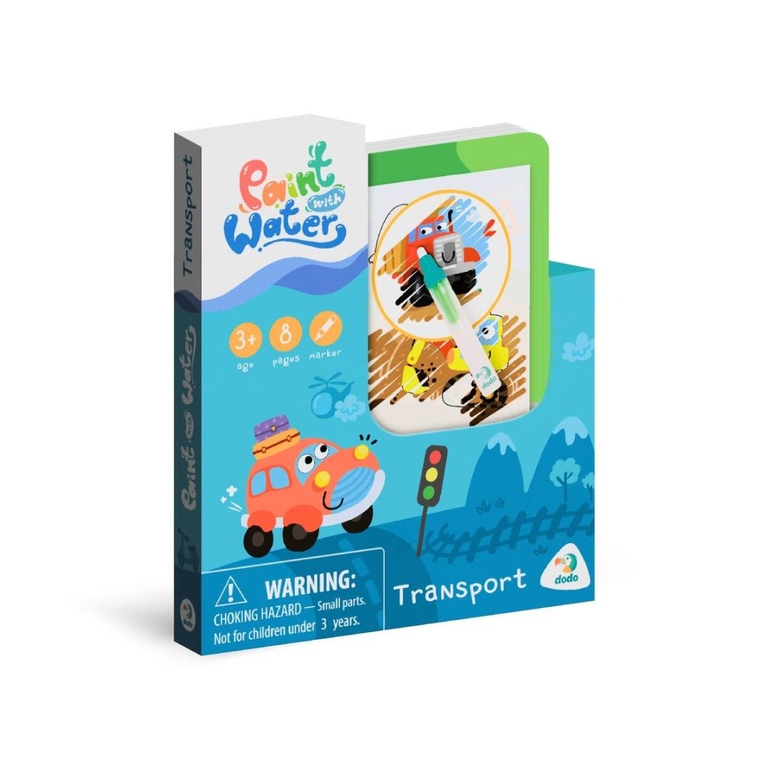 Dodo Μαγική Ζωγραφική με Νερό - Μέσα Μεταφοράς - Image 4