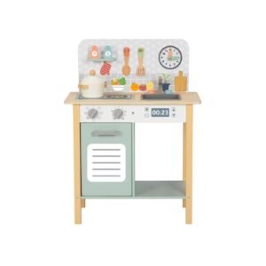 Hi Pando Ξύλινη Παιδική Κουζίνα με αξεσουάρ