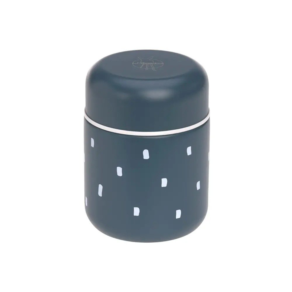 Lässig Ανοξείδωτο Θερμός φαγητού 350ml - Happy Prints Midnight Blue