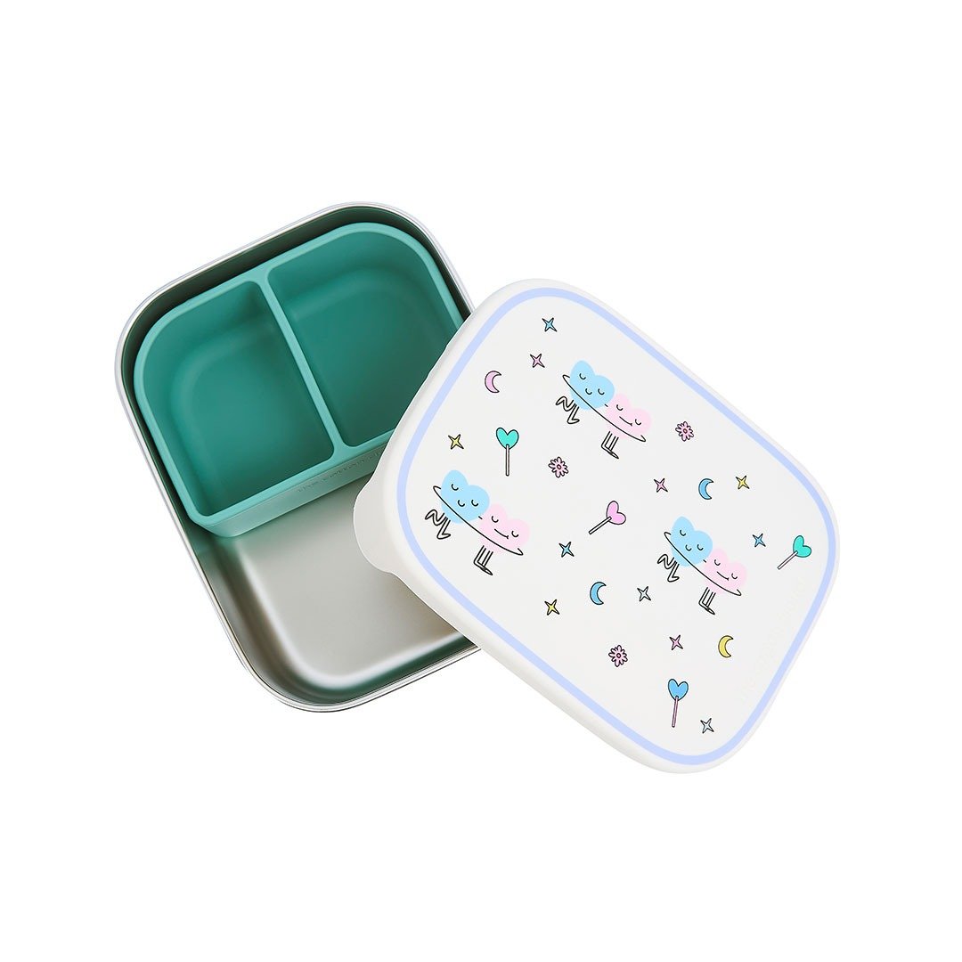 The Cotton Cloud Stainless Steel Lunchbox Dancing Heart