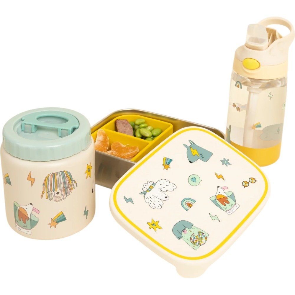 The Cotton Cloud Θερμός φαγητού 350ml - Funky Dogs - Image 3