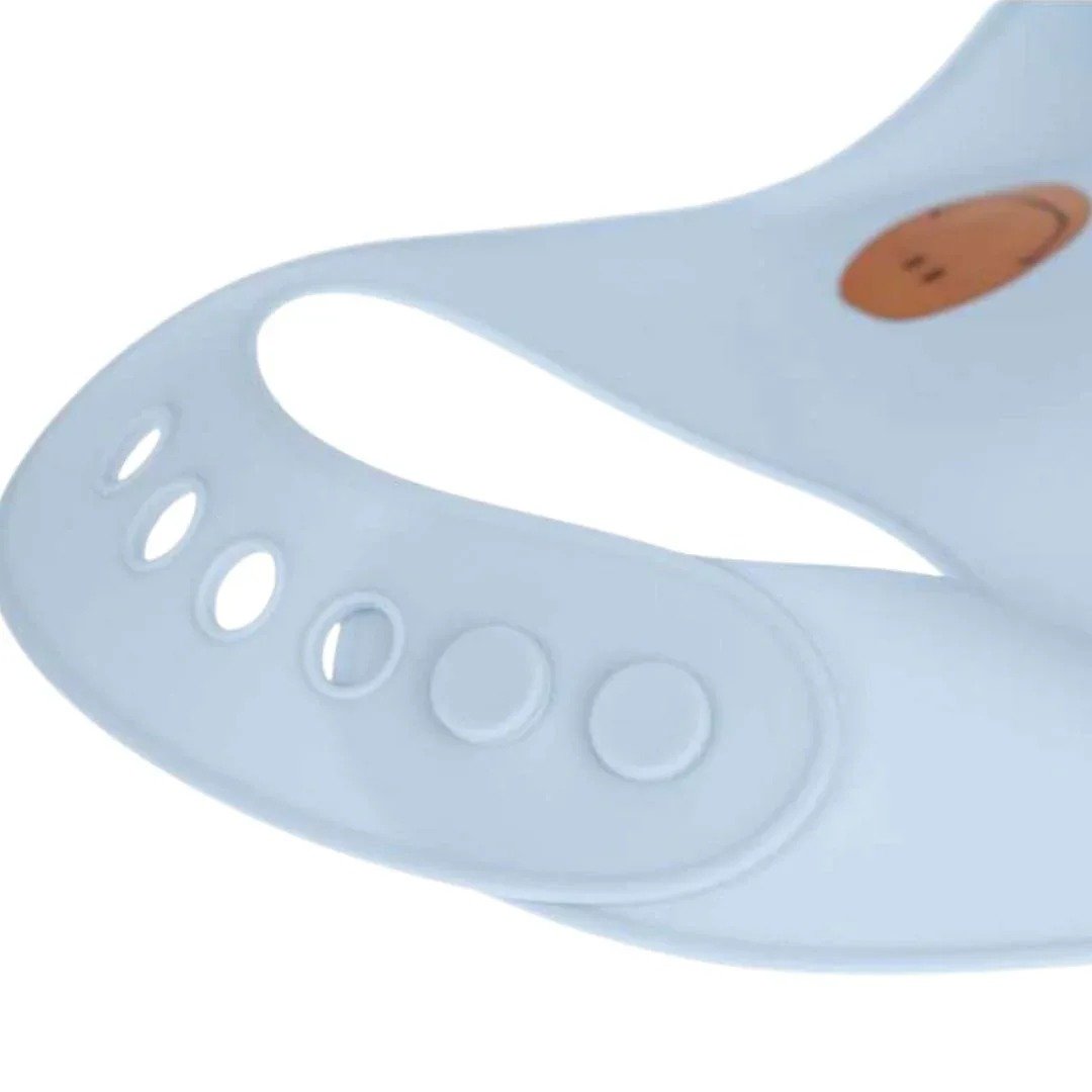Lässig Σαλιάρα Σιλικόνης - Happy Rascals Smile Sky Blue - Image 2