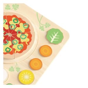 Alternative view of Classic World Ξύλινο Σετ Πίτσα με Toppings & Αξεσουάρ