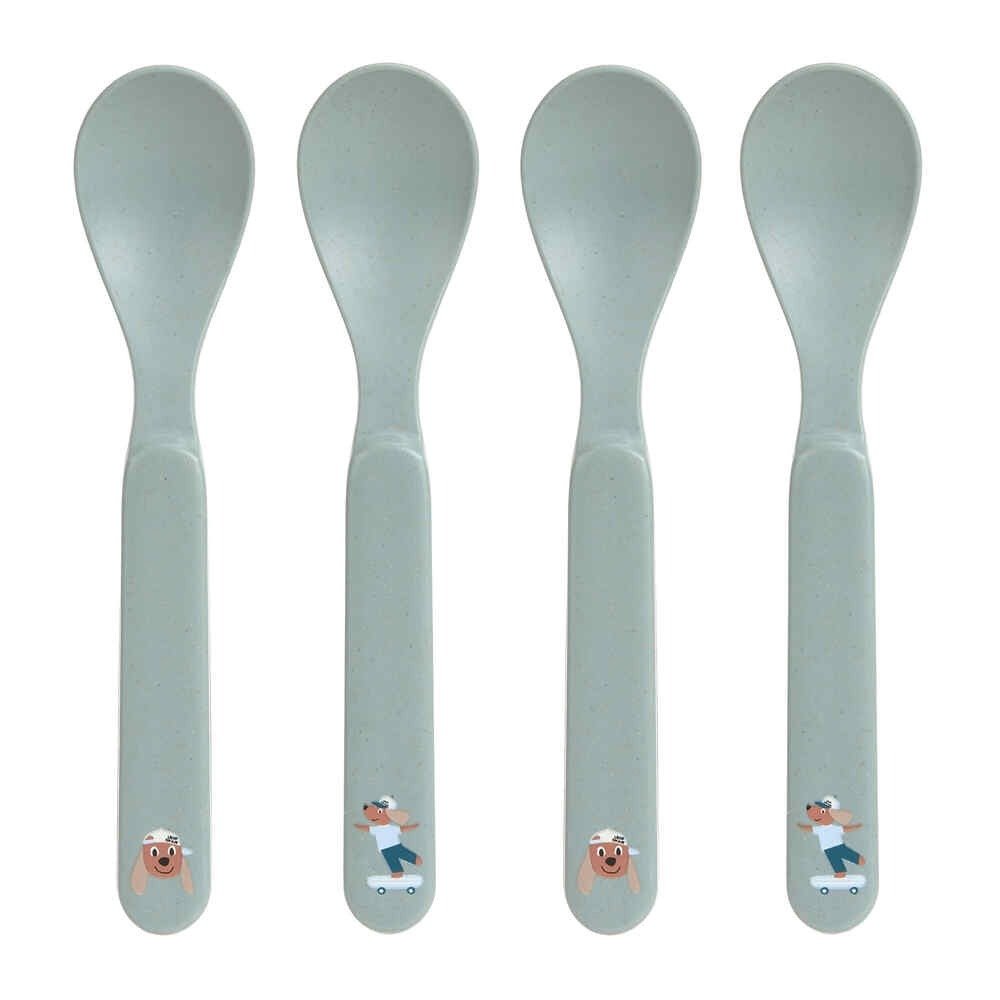 Lässig Σετ 4 Κουτάλια - Tiny Team Dog