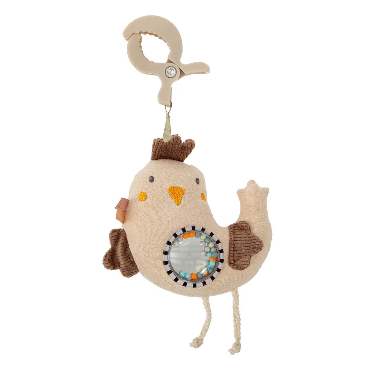 Bimbidreams Βρεφικό Παιχνίδι Δραστηριοτήτων με Κουδουνίστρα - Κοτούλα