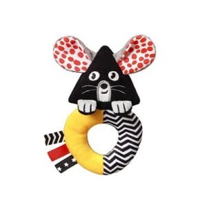 BabyOno Μαλακή Κουδουνίστρα Ποντικάκι 0m+