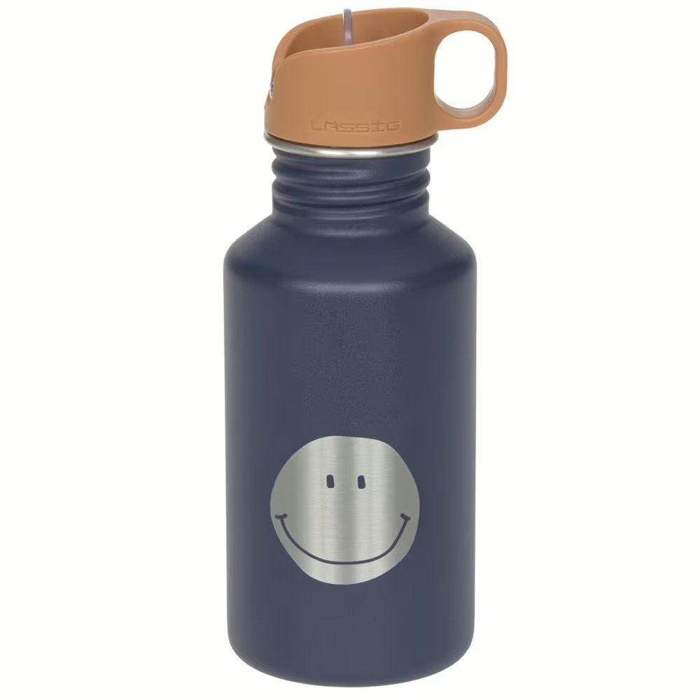 Lässig Ανοξείδωτο Παγούρι - Little Gang Smile Navy 500ml