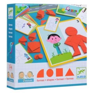 Djeco Εκπαιδευτικό Παιχνίδι Σύνθεσης Εικόνας με Γεωμετρικά σχήματα