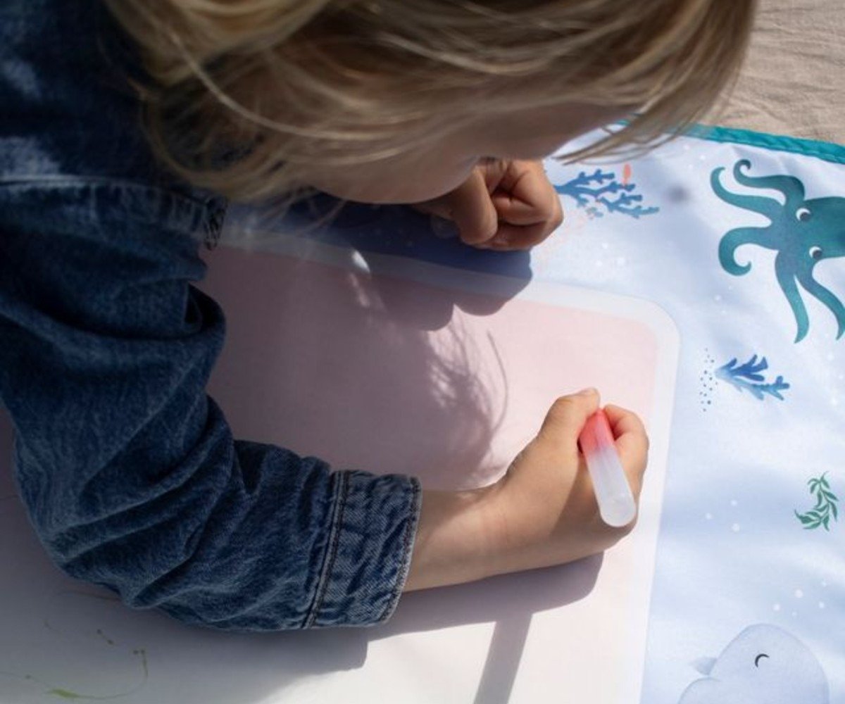 Filibabba Μαγικό Χαλάκι Ζωγραφικής με Νερό - Whale Tales - Image 3