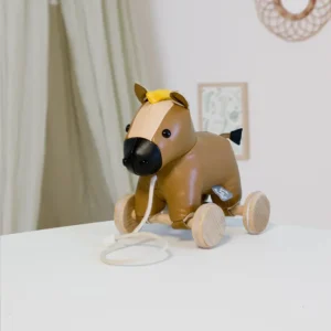 Alternative view of Little Big Friends Συρόμενο Αλογάκι με Ξύλινες ρόδες