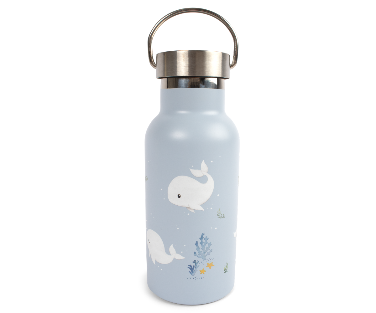 Filibabba Παγούρι Θερμός Whale Tales 350ml με 2 Καπάκια - Image 2