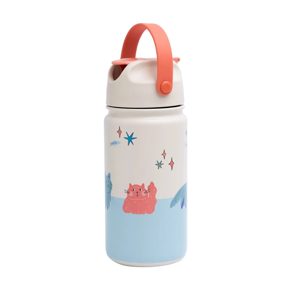 The Cotton Cloud Παγούρι Θερμός Meowtiful Cats 420ml
