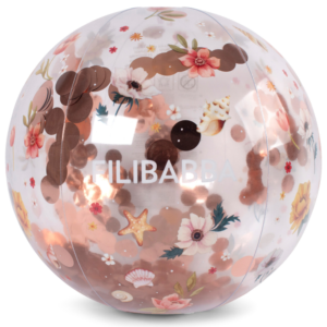 Filibabba Φουσκωτή Μπάλα Παραλίας Ocean Blossom με Κονφετί