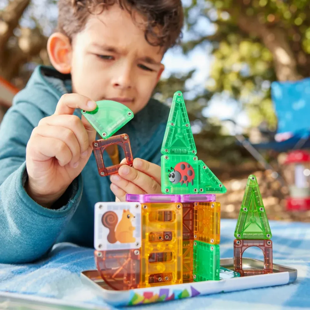 Magna-Tiles Travel Set 24pcs - Treehouse 3+ - Image 2