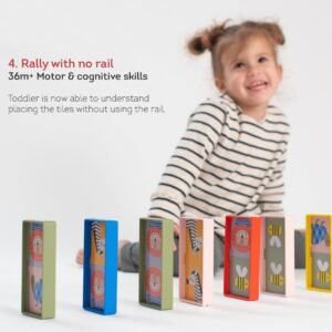 Taf Toys Παιδικό Ντόμινο για Εκμάθηση Χρωμάτων, Σχημάτων & Αρίθμησης 18m+ - Image 4
