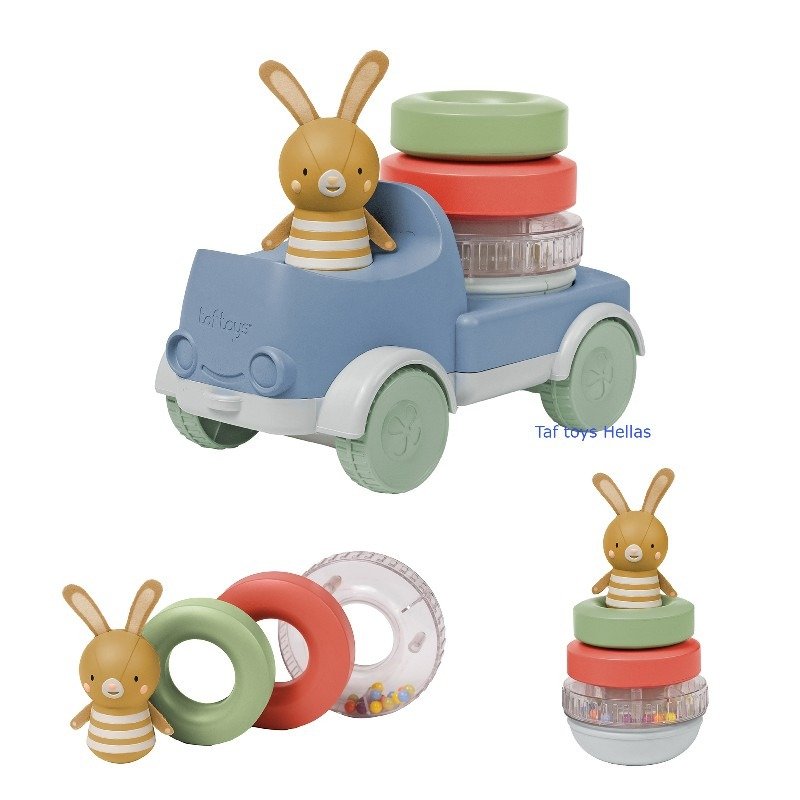 Taf Toys Βρεφικό Φορτηγό Montessori με Πύργο Στοίβαξης 9m+