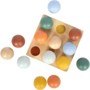 Alternative view of Small Foot Ξύλινο Παιχνίδι Ταξινόμησης "Montessori" με μπάλες 12m+