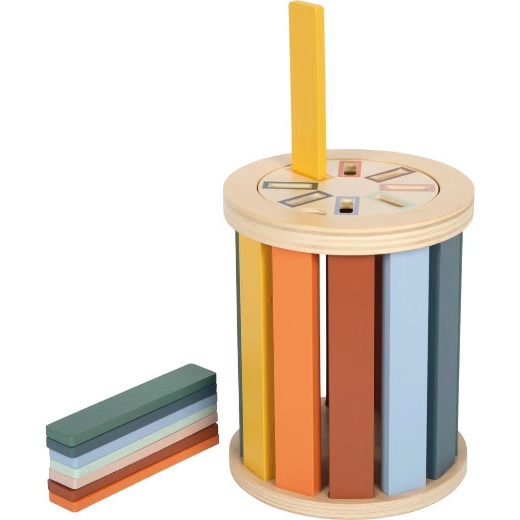 Small Foot Montessori Ξύλινο Παιχνίδι Ταξινόμησης Σχημάτων & Χρωμάτων 12m+ - Image 2
