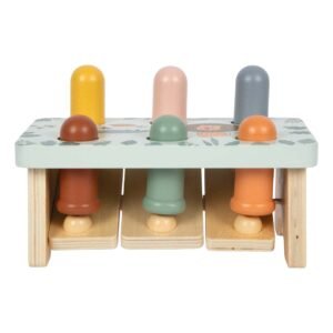 Small Foot Εκπαιδευτικό Ξύλινο Παιχνίδι με Σφυρί - Safari 12m+ - Image 3