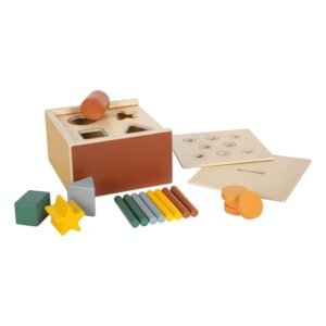 Small Foot Montessori Ξύλινο Παιχνίδι Τοποθέτησης 12m+