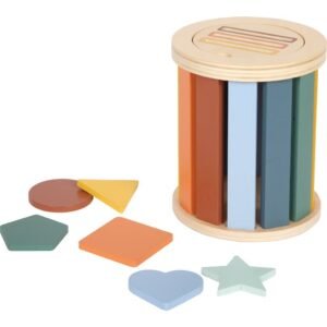 Small Foot Montessori Ξύλινο Παιχνίδι Ταξινόμησης Σχημάτων & Χρωμάτων 12m+ - Image 4