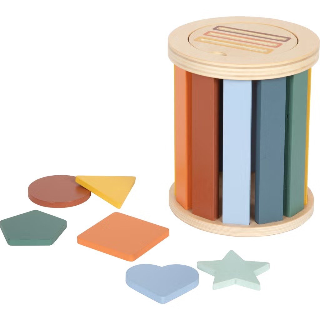 Small Foot Montessori Ξύλινο Παιχνίδι Ταξινόμησης Σχημάτων & Χρωμάτων 12m+ - Image 4