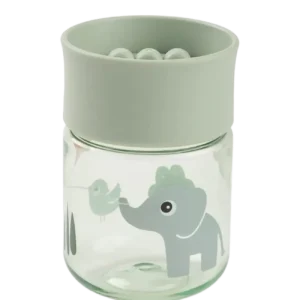 Done by Deer 360° Παιδικό Εκπαιδευτικό Ποτηράκι Tiny Farm Green 260ml