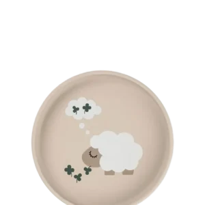 DONE BY DEER Πιάτο Σιλικόνης Tiny Farm Sand